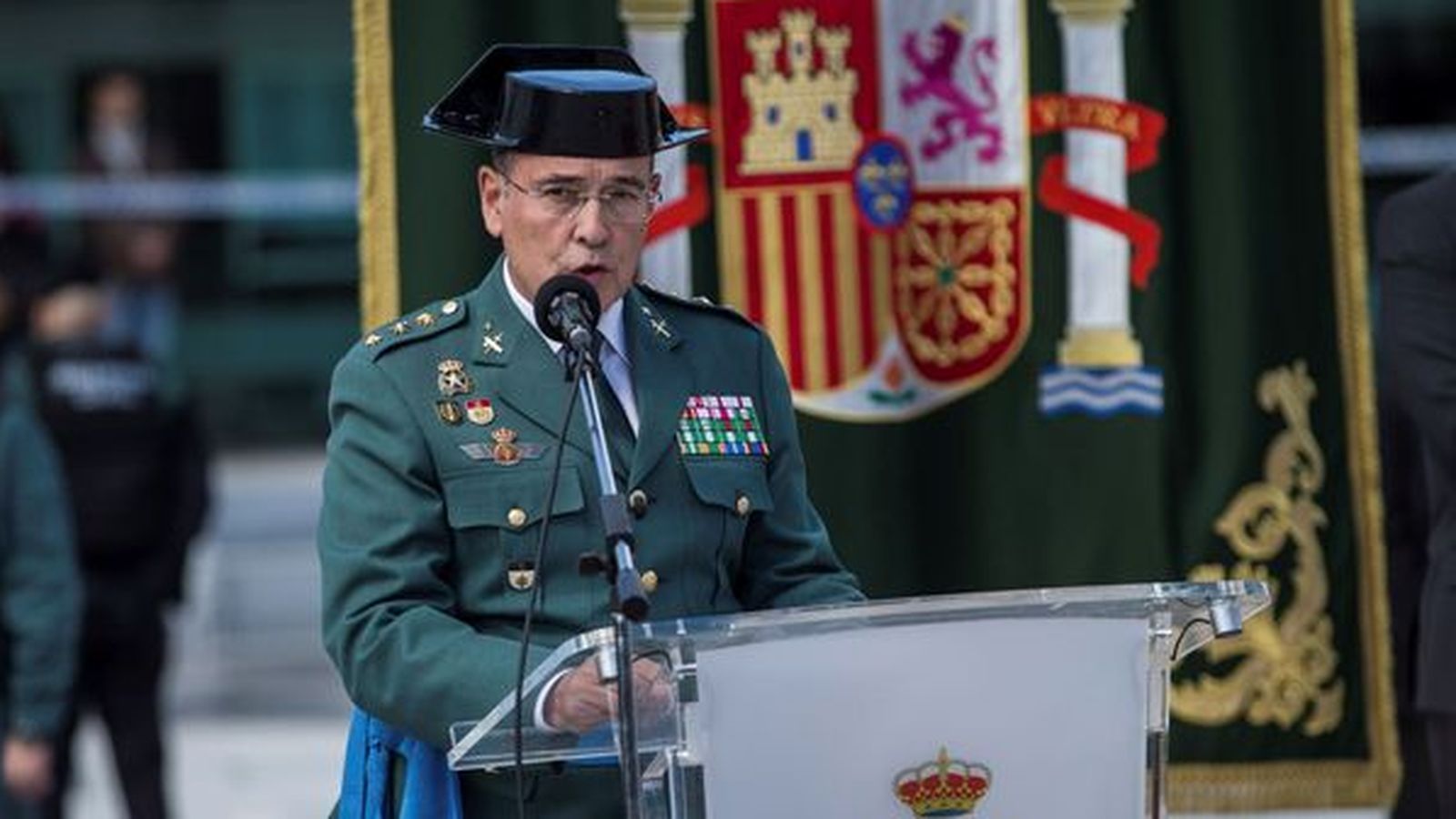 El coronel Diego Pérez dels Cobos en una imatge d'arxiu