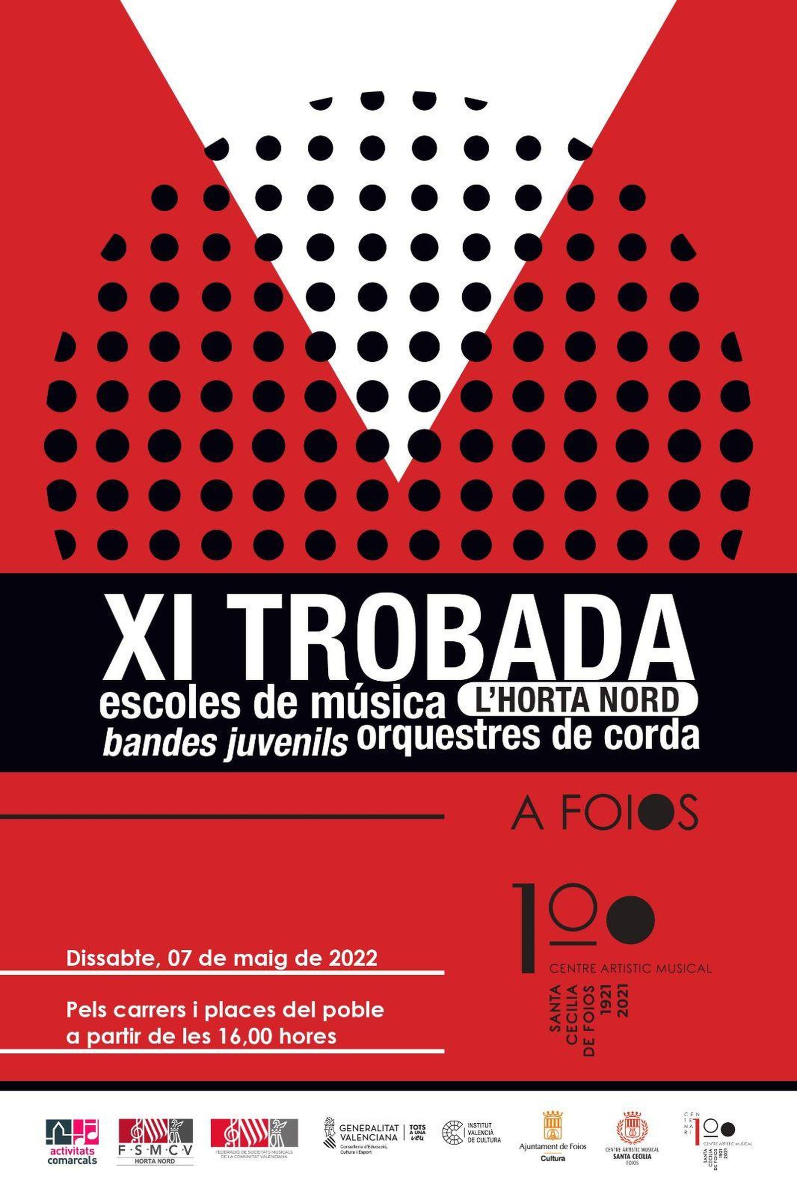 Foios reuneix al voltant de 900 músics aquest dissabte