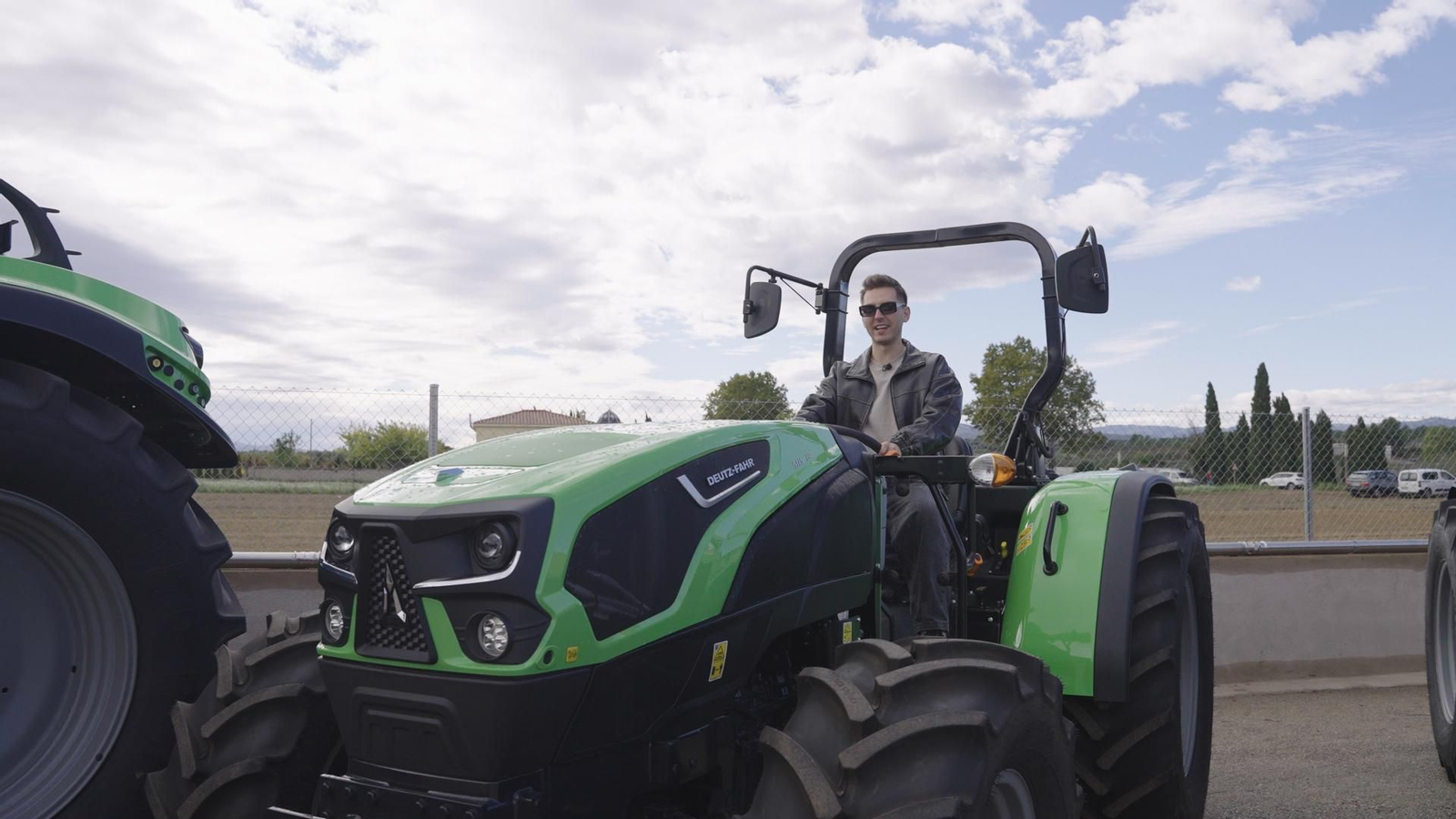 Qui més ha disfrutat a la fira de maquinària agrícola i ramadera de la Jana és el reporter Ernestó Peretó