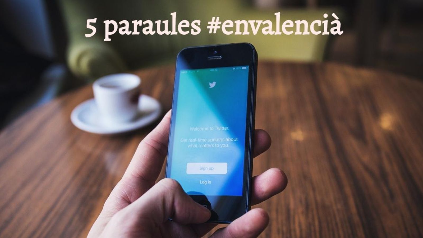 Cinc paraules #EnValencià i cinc usuaris per a continuar