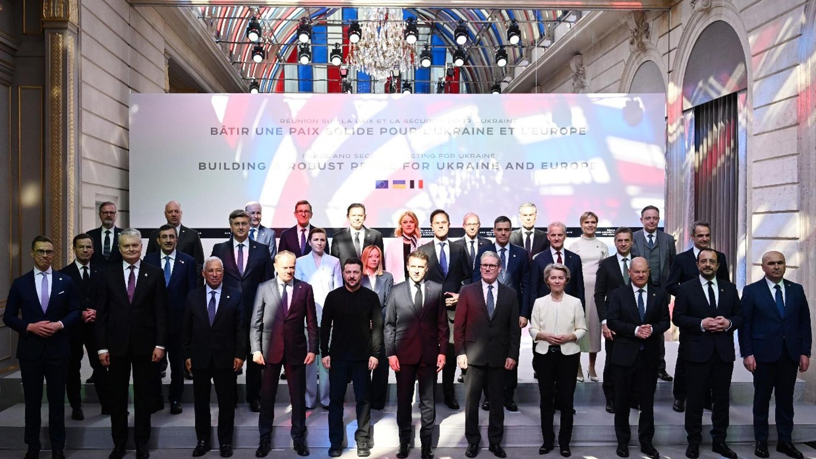 La cimera de París busca consolidar el suport a Ucraïnaa llarg termini
