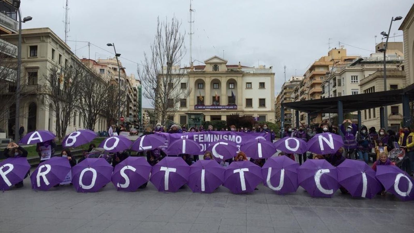 Mobilització feminista per l'abolició de la prostitució