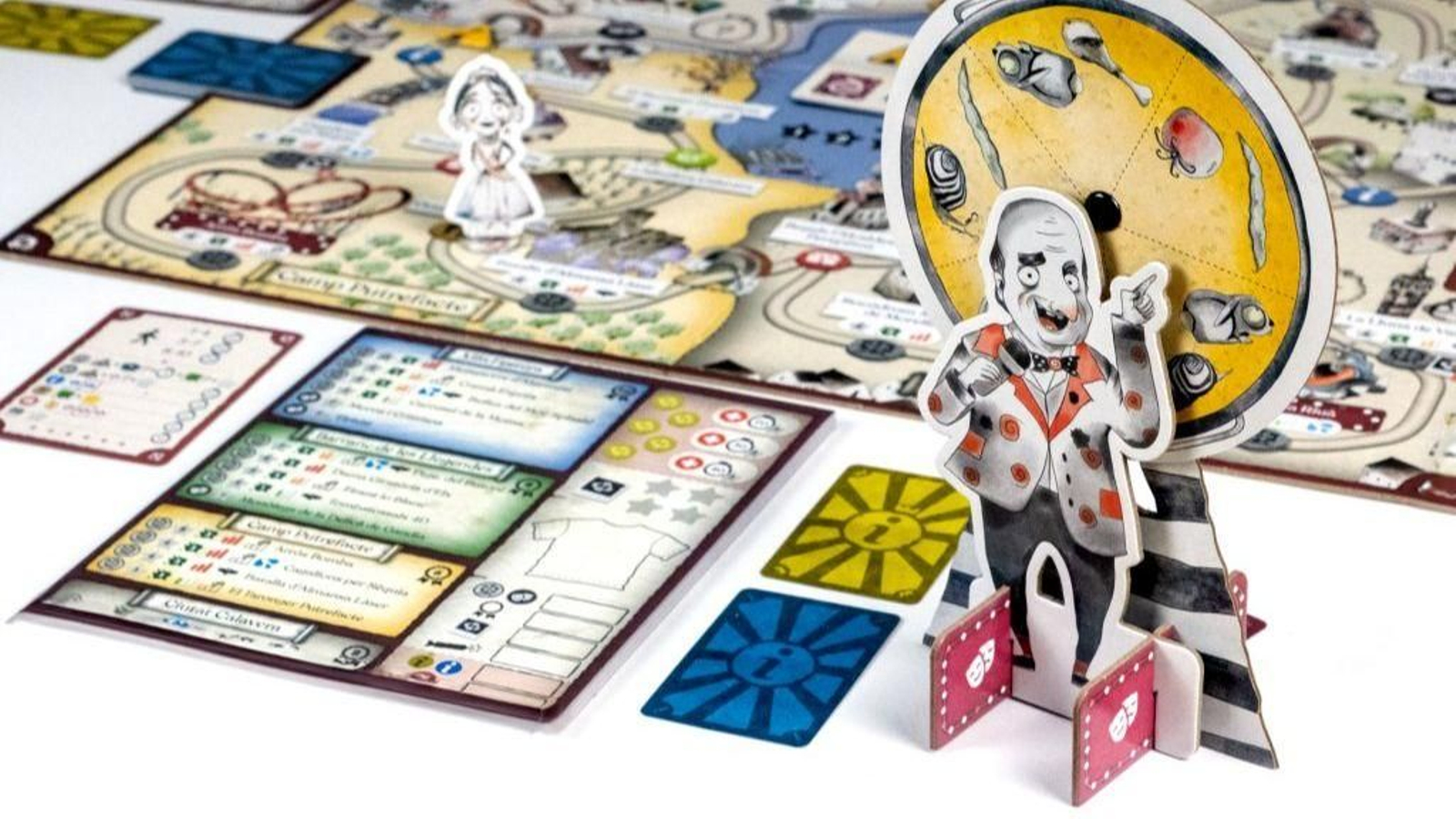 Tauler de Paella Park, l'última revisió de l'univers de La Fallera Calavera