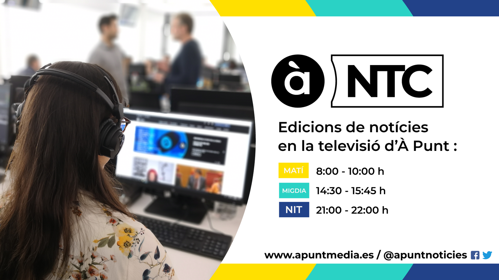 Estrenem una nova edició matinal i dupliquem la durada de les edicions del migdia i de la nit