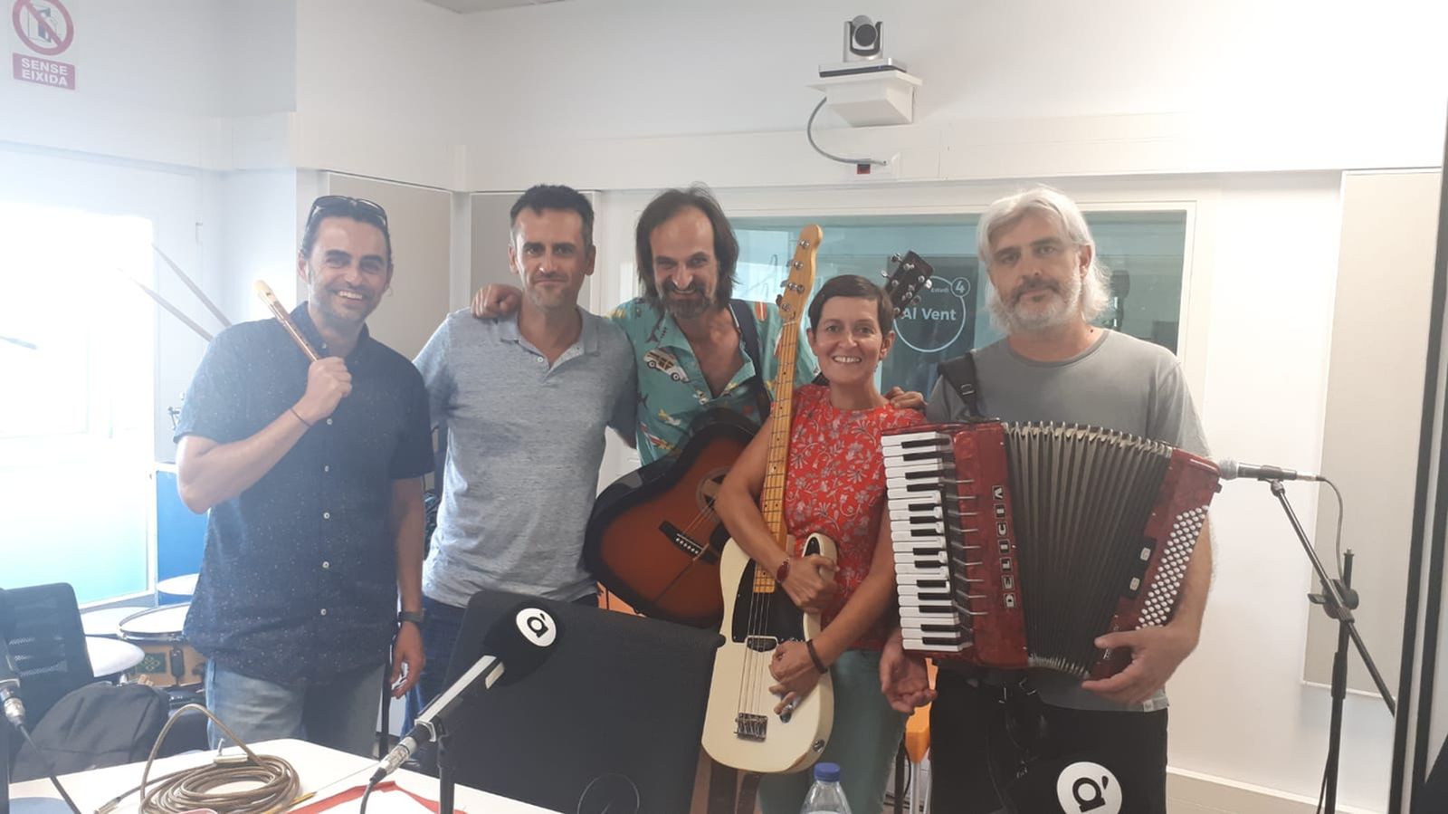 31.07.2019 | Tercera hora: el #CapdeCartell de hui ha sigut Canta Canalla, la banda valenciana de música familiar