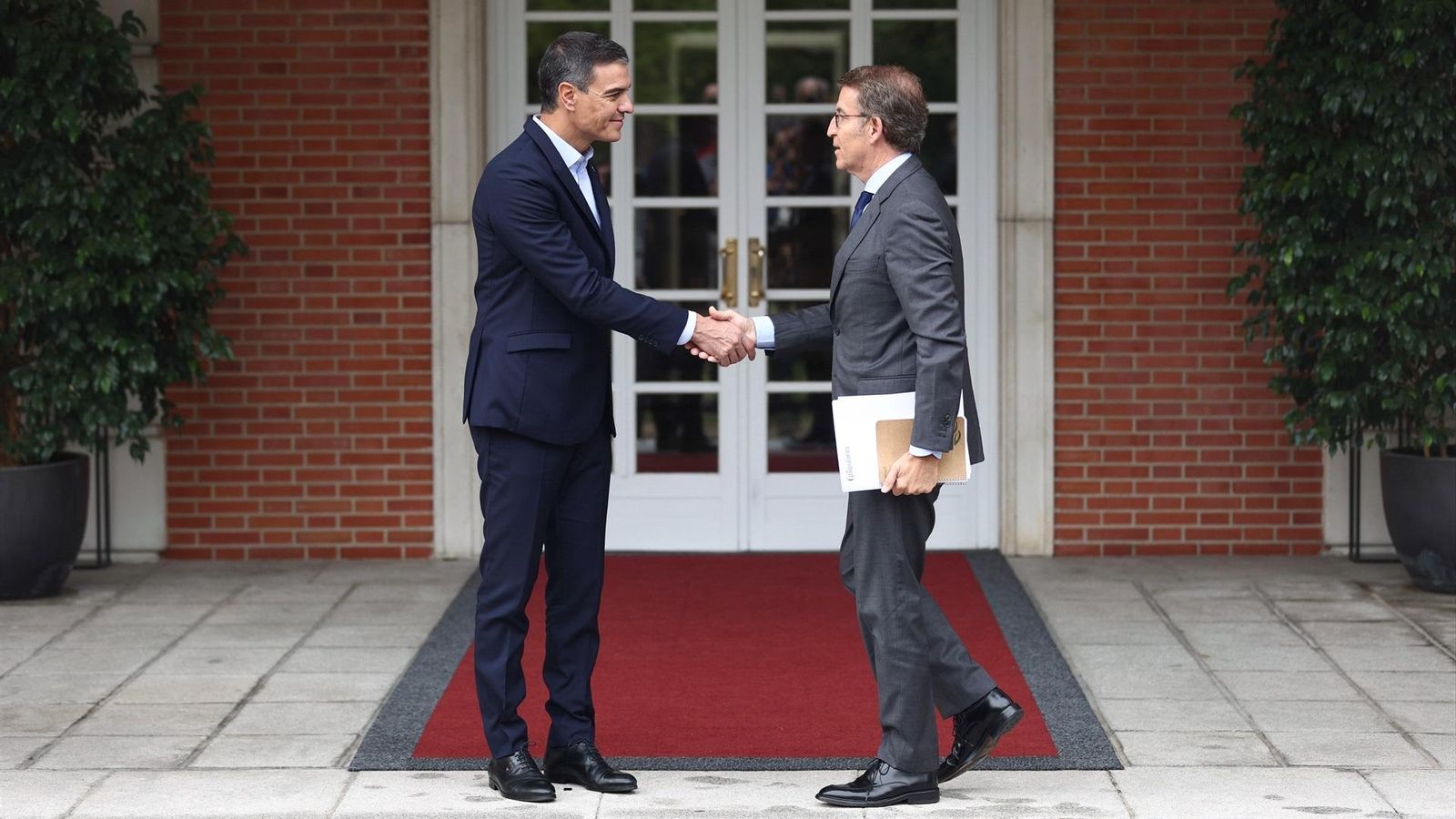 Sánchez i Feijóo, aquest dilluns