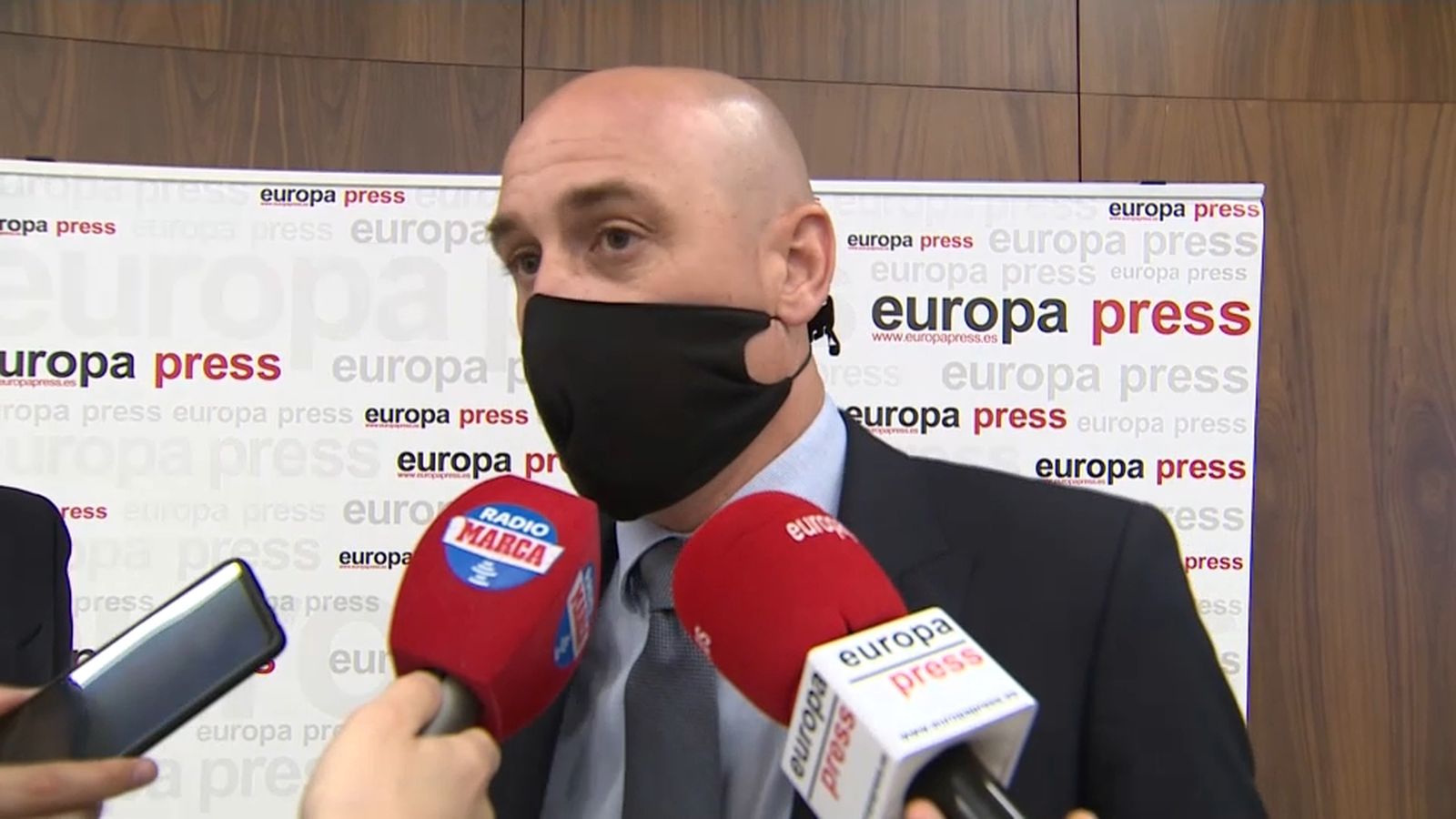 El president de la Federació de Futbol, Luis Rubiales