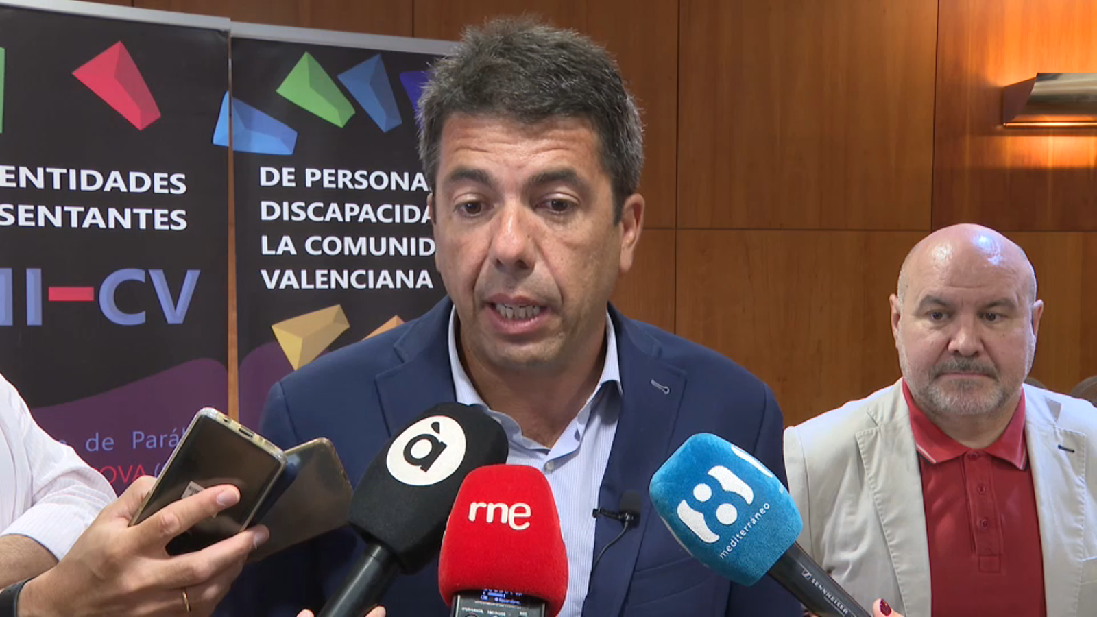 Mazón s'ha reunit amb el comité d'entitats representants de persones amb discapacitat (CERMI)
