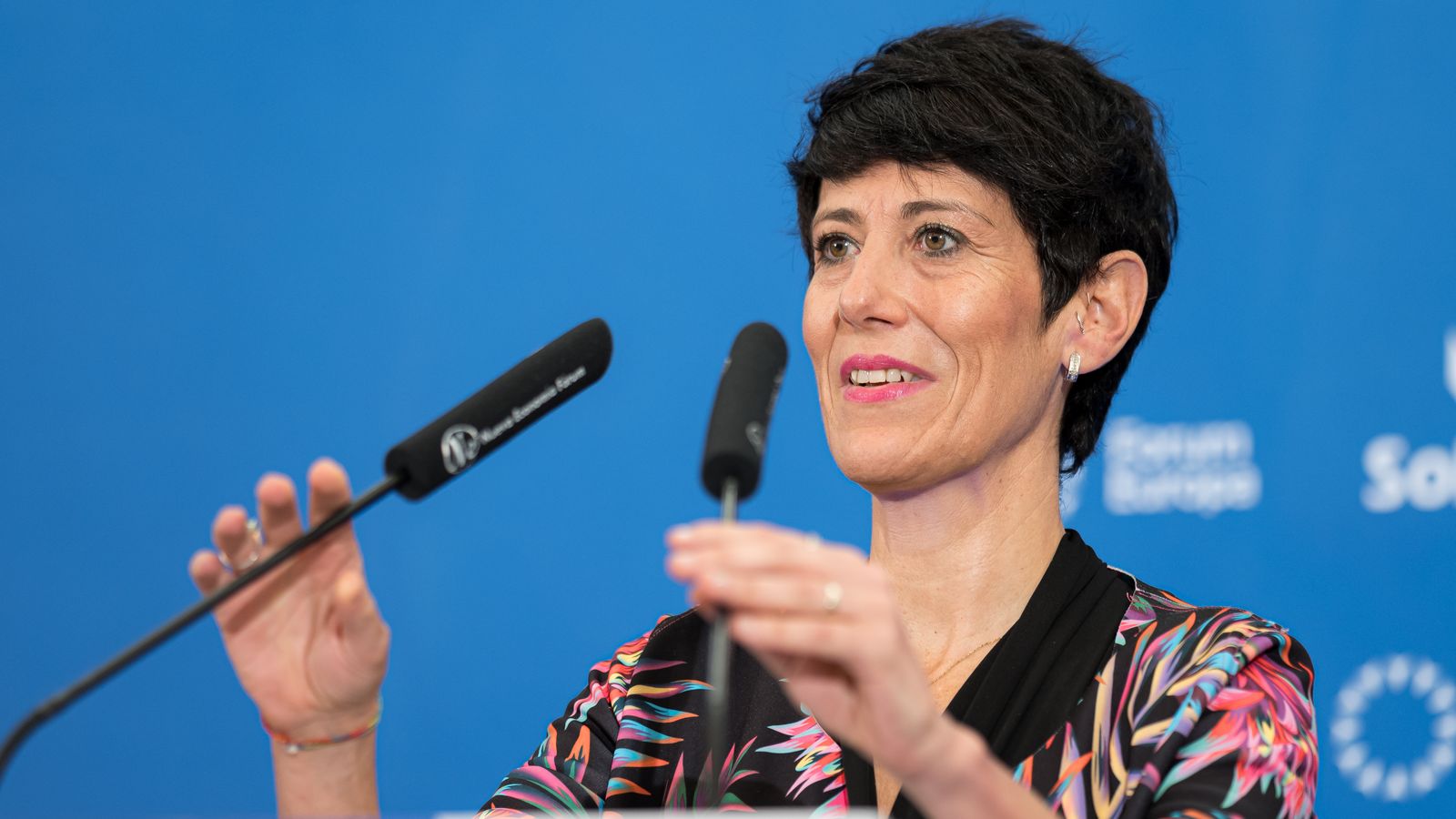 La ministra d'Inclusió, Seguretat Social i Migracions, Elma Saiz