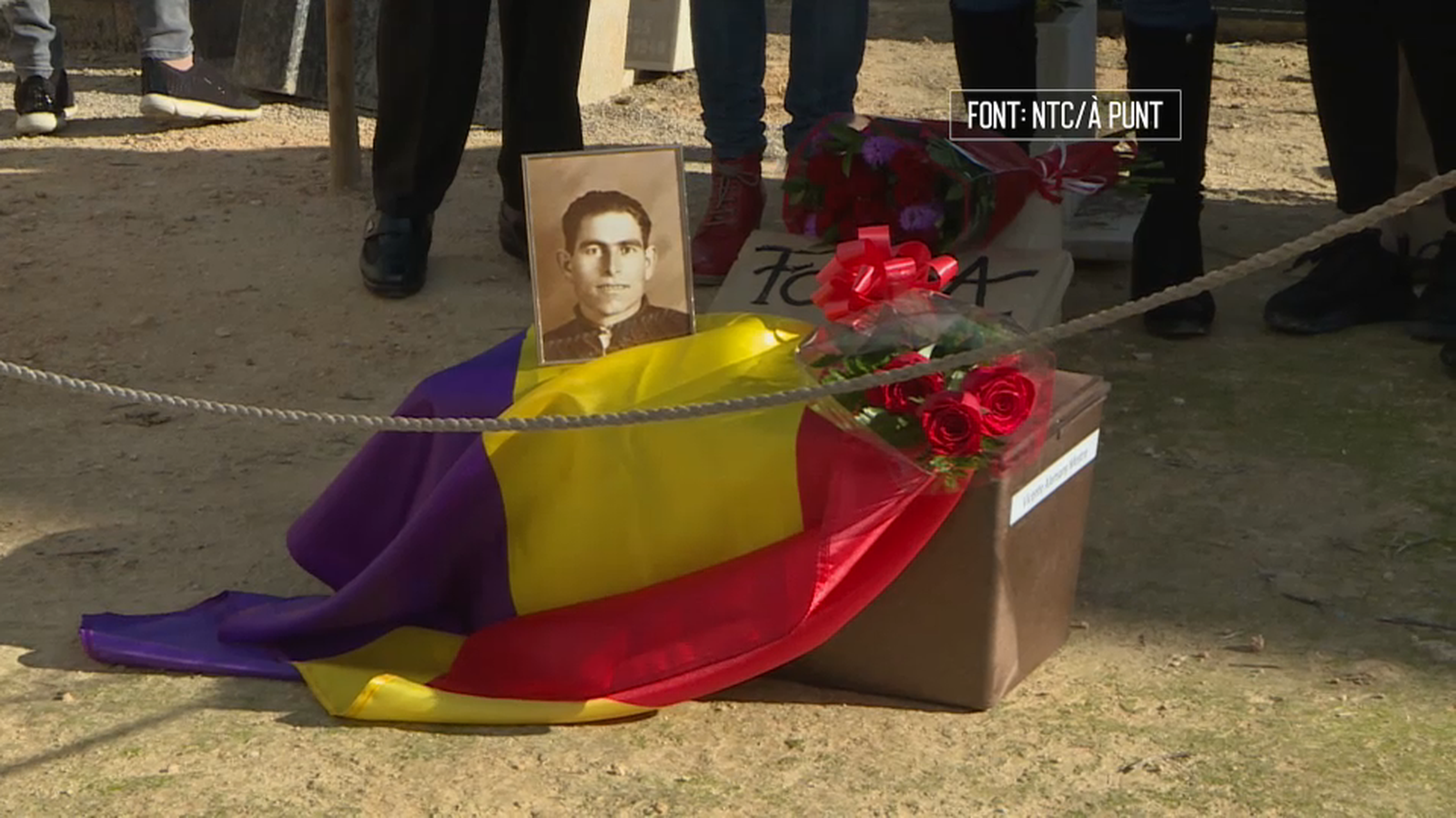 L'avi de Maribel, un dels joves que van ser afussellats pel franquisme