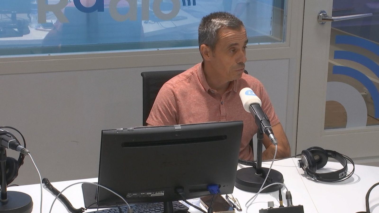 Carmelo del Pozo, en el programa 'El partit de la una' d'À Punt Ràdio