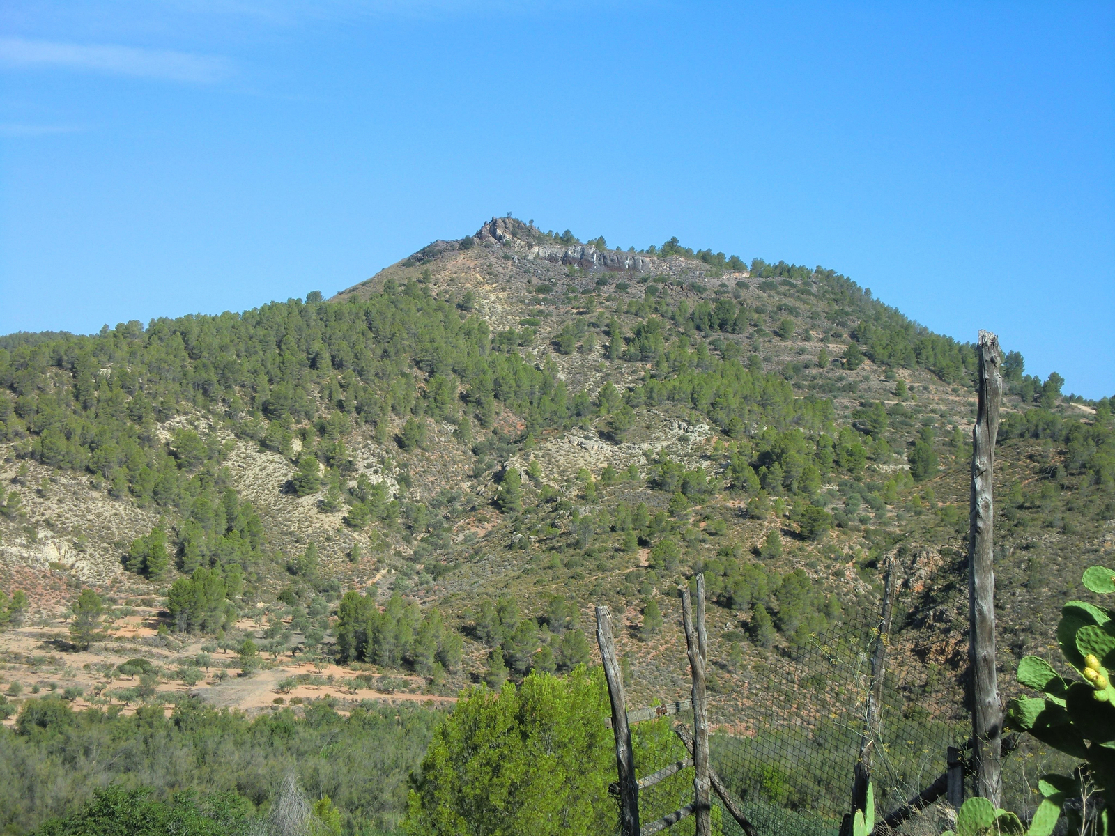 Volcà de Confrents al Cerro de Agrás