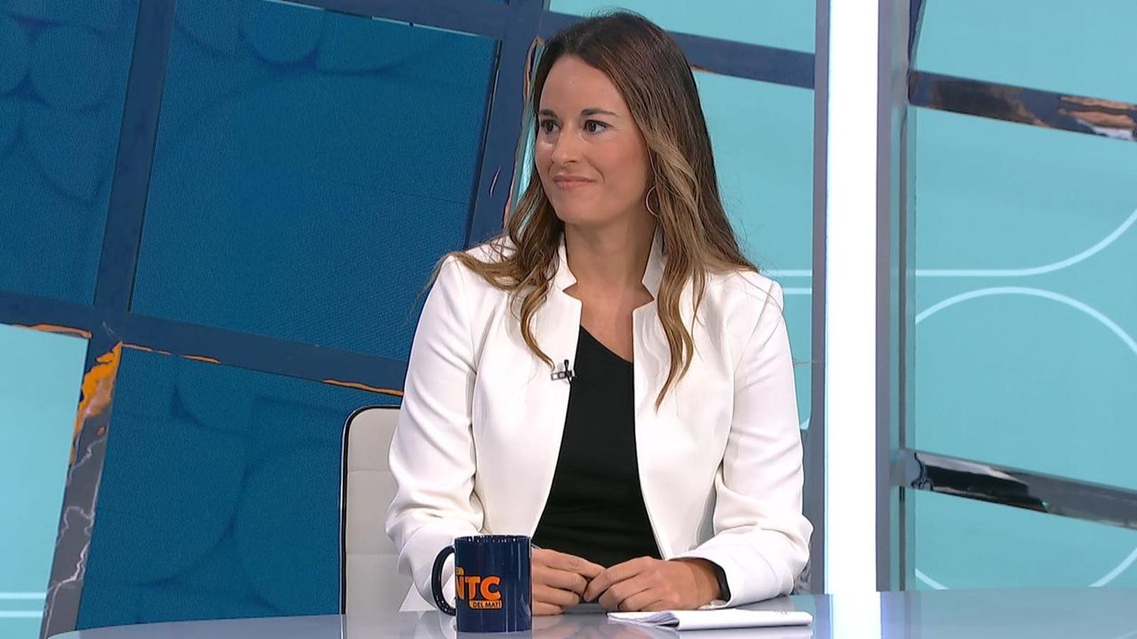 La comissionada del govern per a la reconstrucció, Zulima Pérez,  en 'Les notícies del matí'