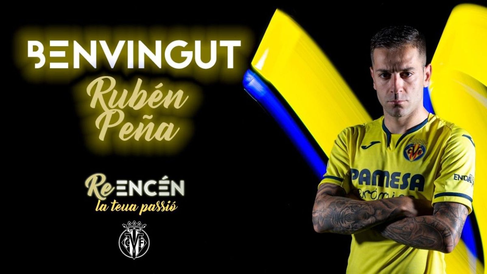 Rubén Peña, segon fitxatge del Villarreal CF