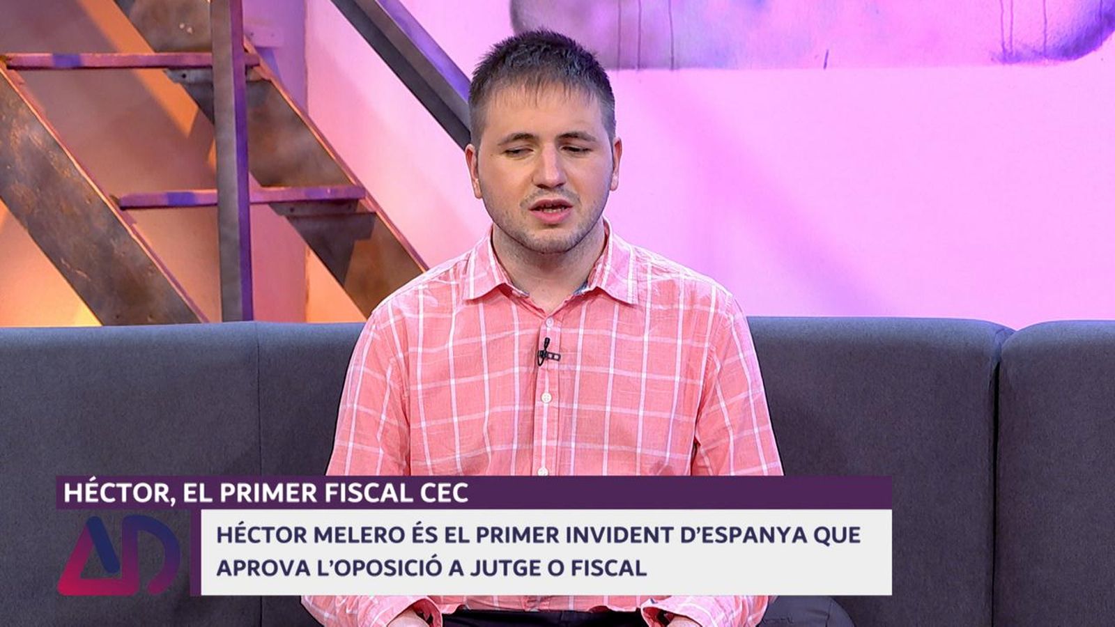 Héctor, el primer fiscal cec d’Espanya