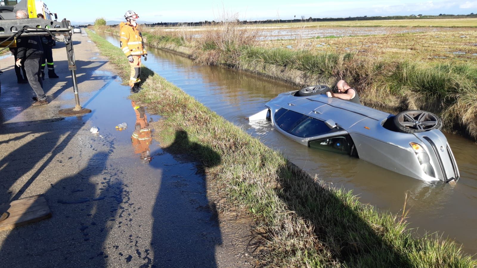 El vehicle a la sèquia