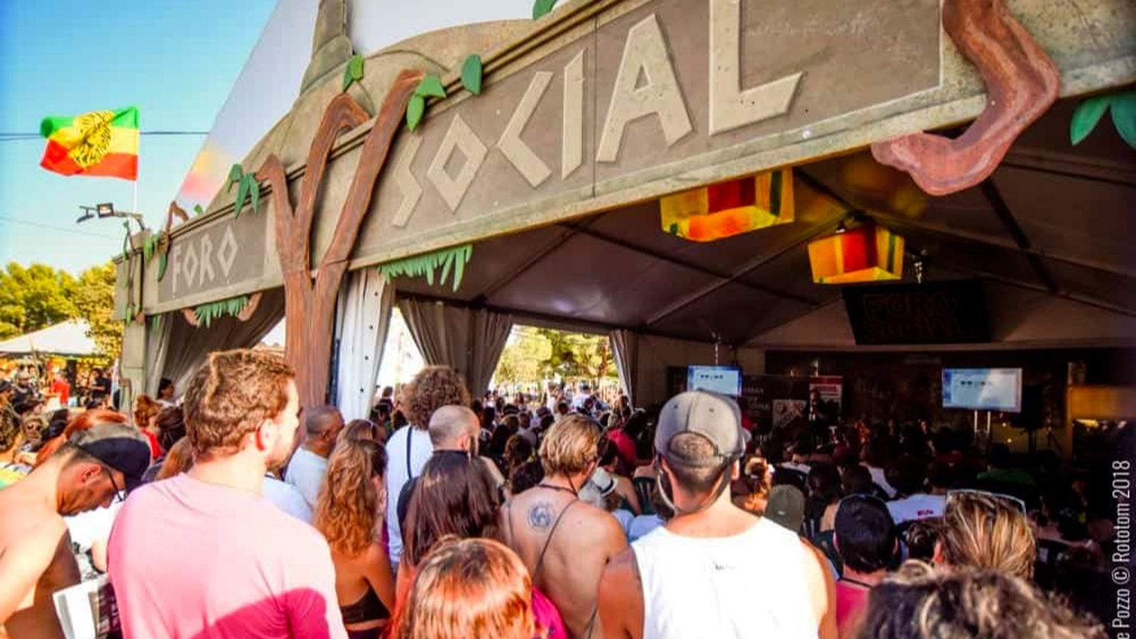 Imatge d'arxiu del Fòrum Social en l'edició de 2018