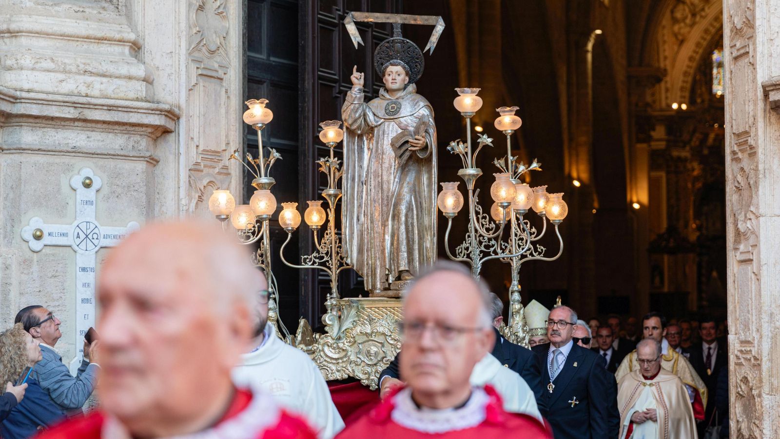 La ciutat de València és una de les que celebren este dilluns la festivitat de Sant Vicent Ferrer