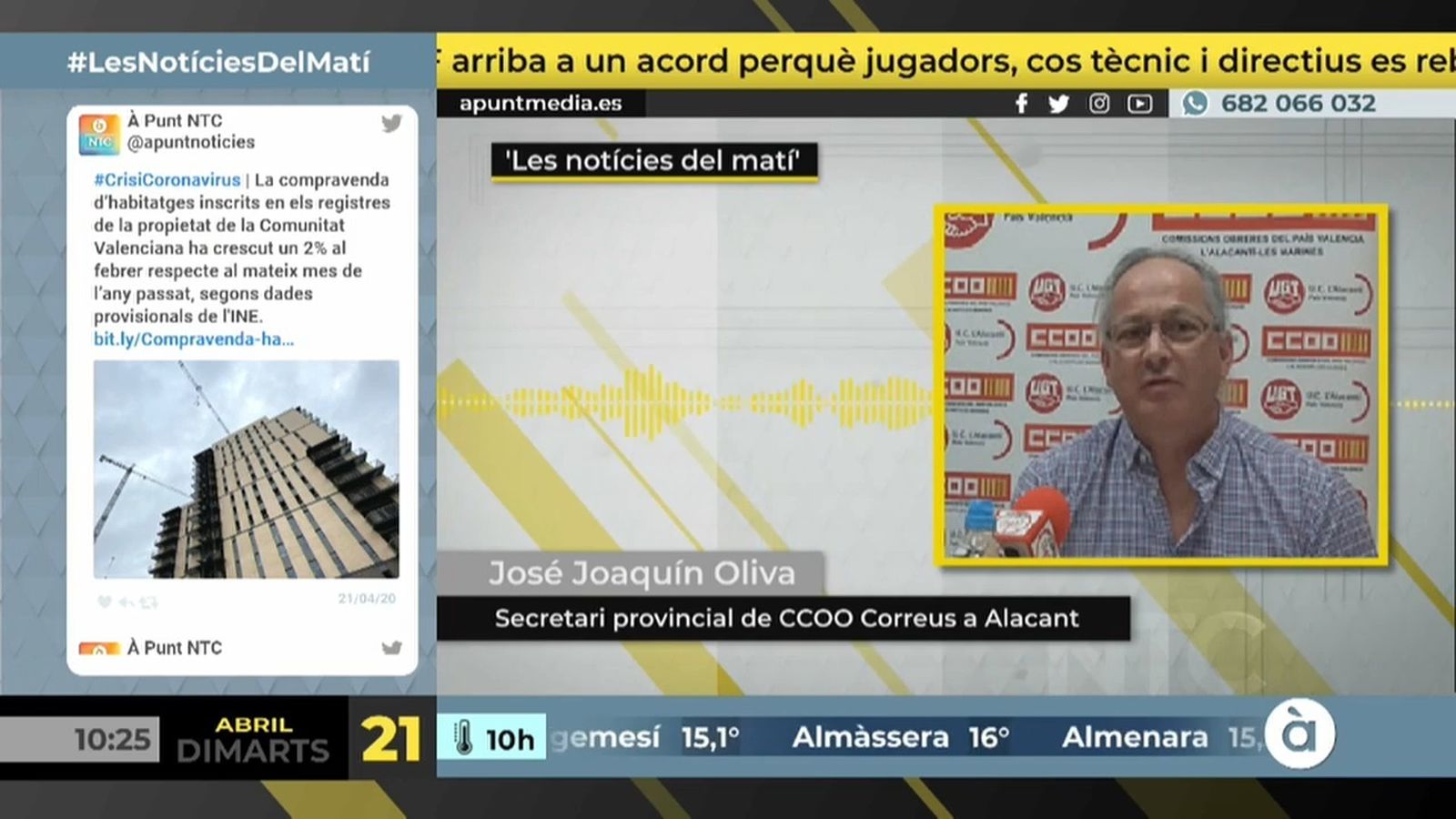21.04.2020 | Entrevista NM José Joaquín Oliva