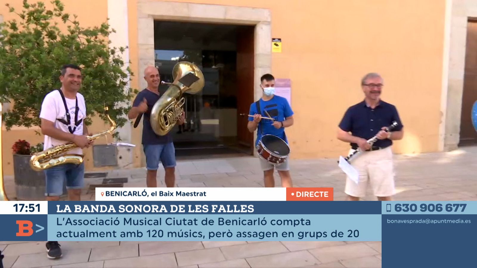 31.08.2021 | La banda sonora de les falles de Benicarló