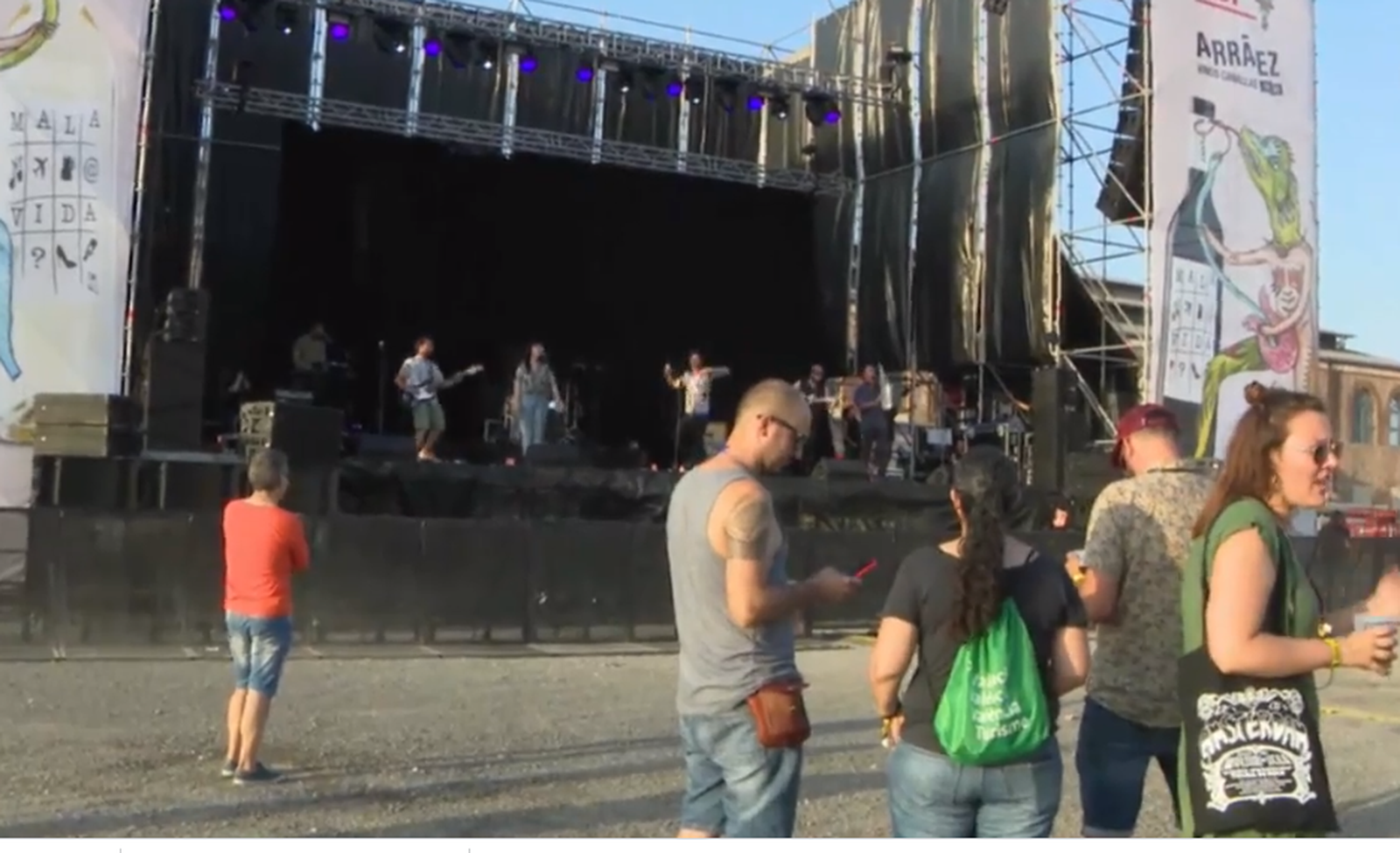 Imatge d'arxiu del Music Port Fest de Sagunt edició 2019