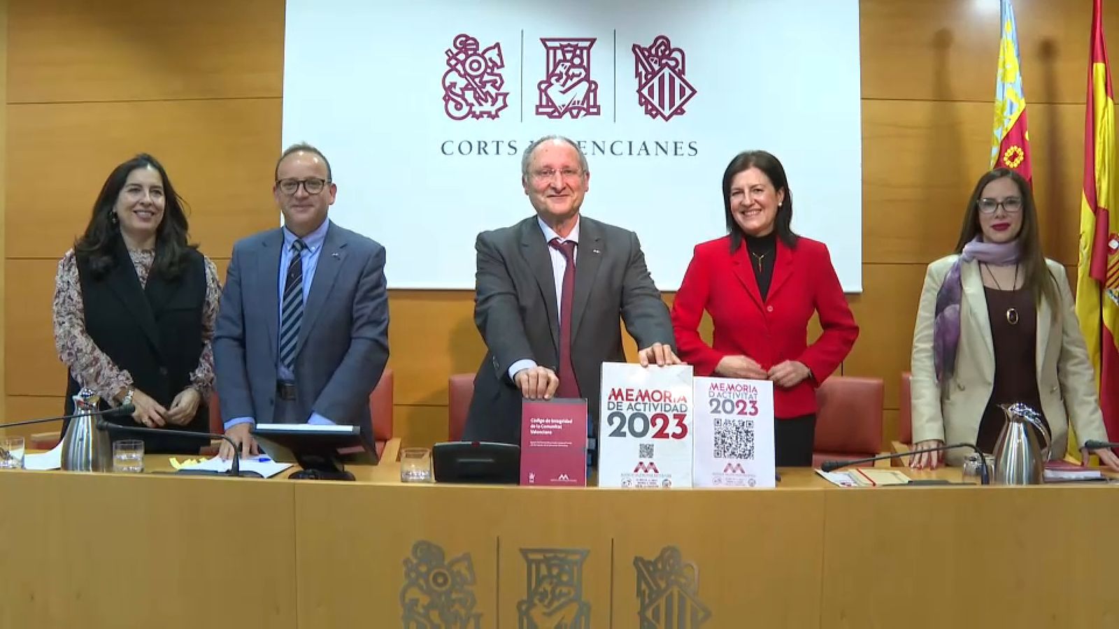 Presentació de la memòria d'activitat del 2023 de l'AVAF, aquest dimarts