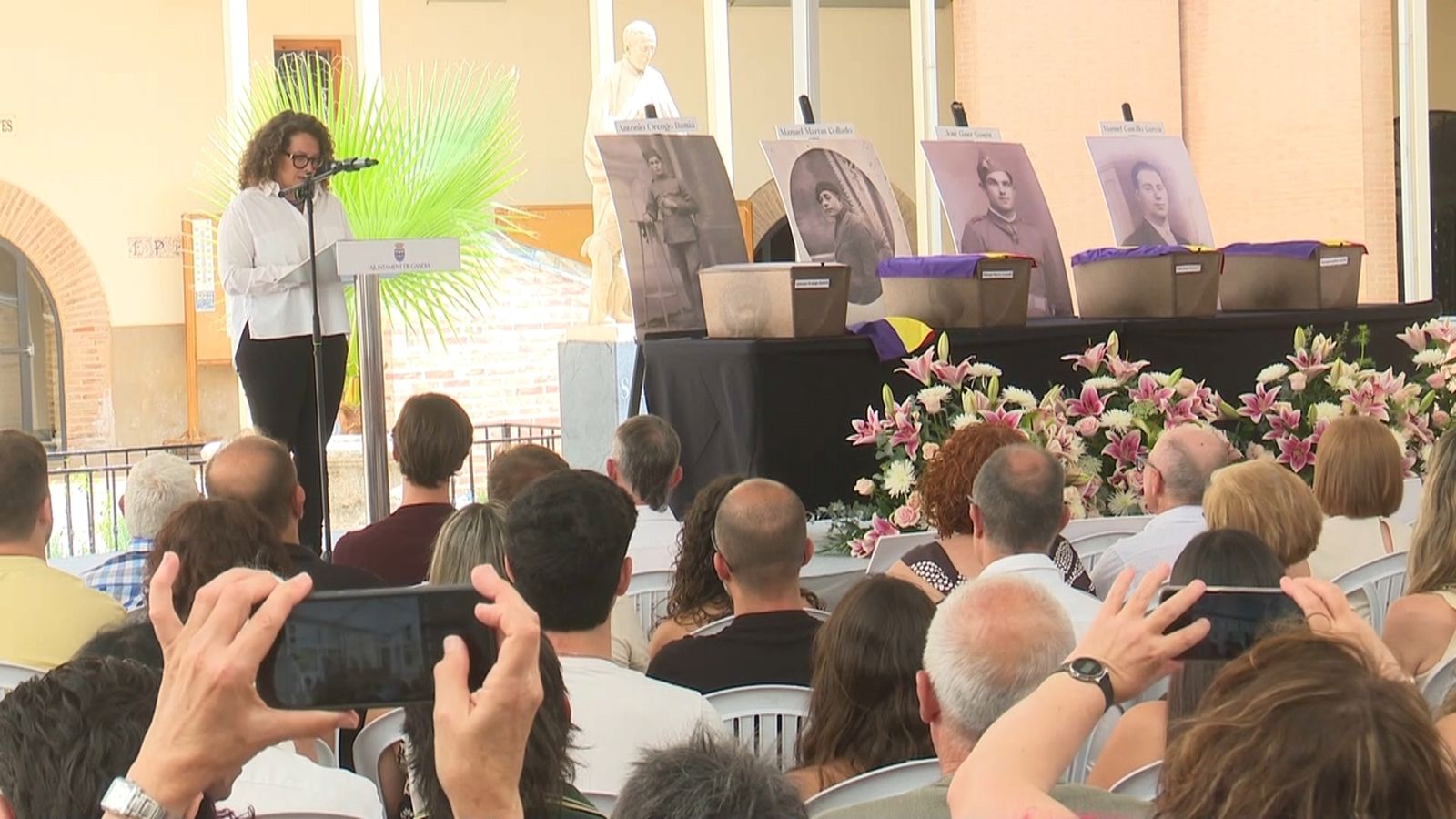 Acte d'homenatge a les víctimes del franquisme