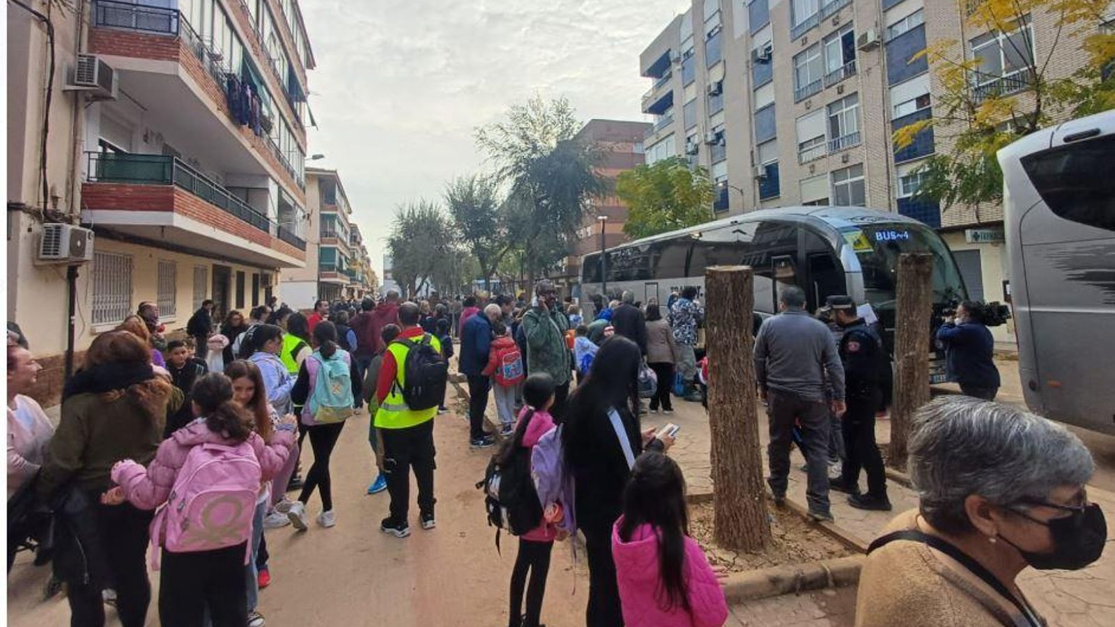Alumnes de Massanassa, este dilluns
