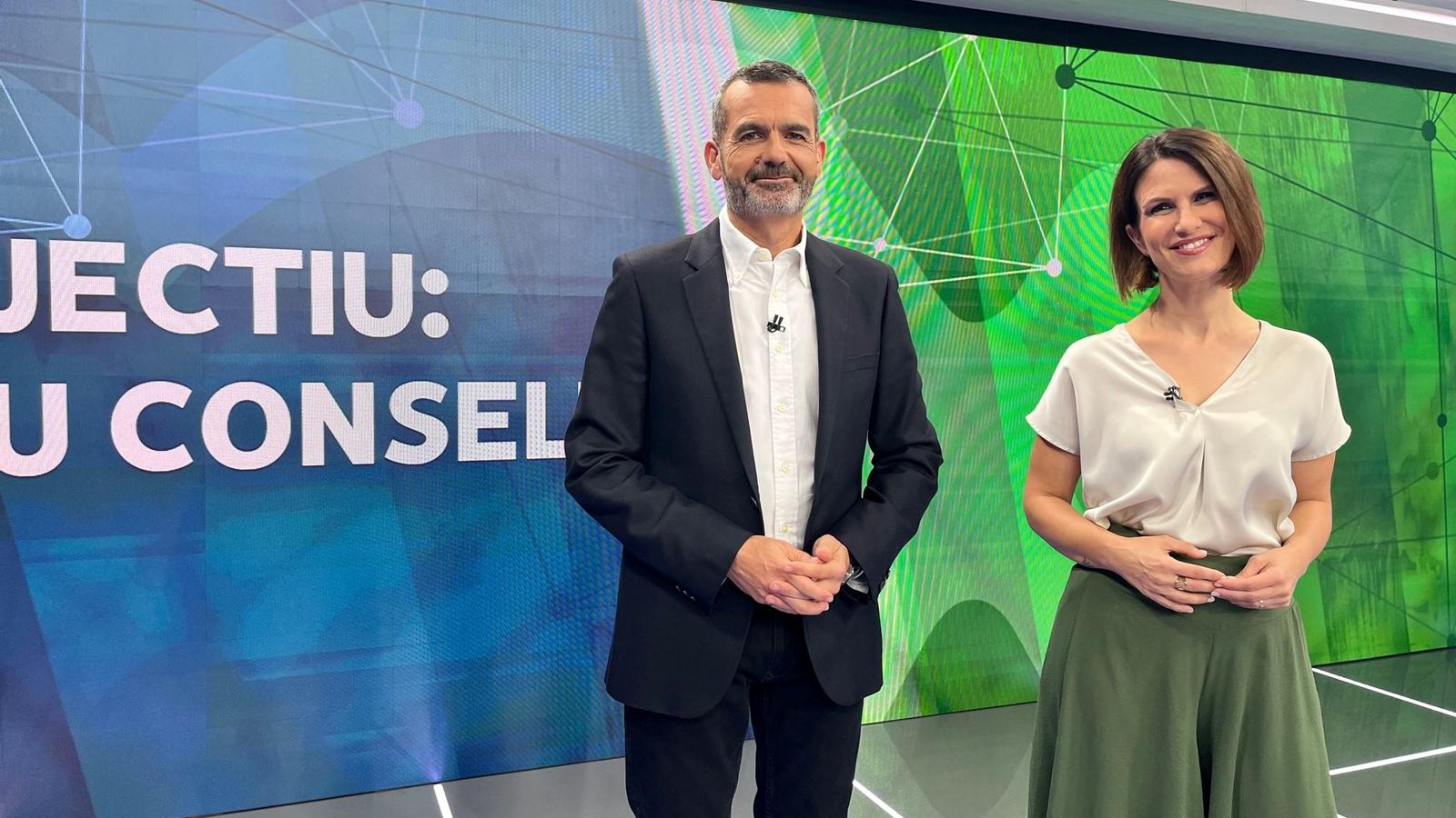 Alex Sanjaime i Amparo Fernàndez amb els nous consistoris, demà a les 11 hores, en À Punt
