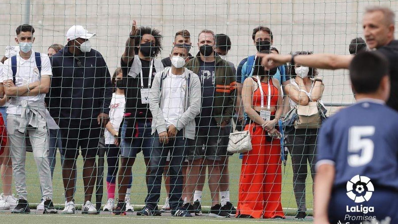 Marcelo veu el partit de l'equip del seu fill a Vila-real