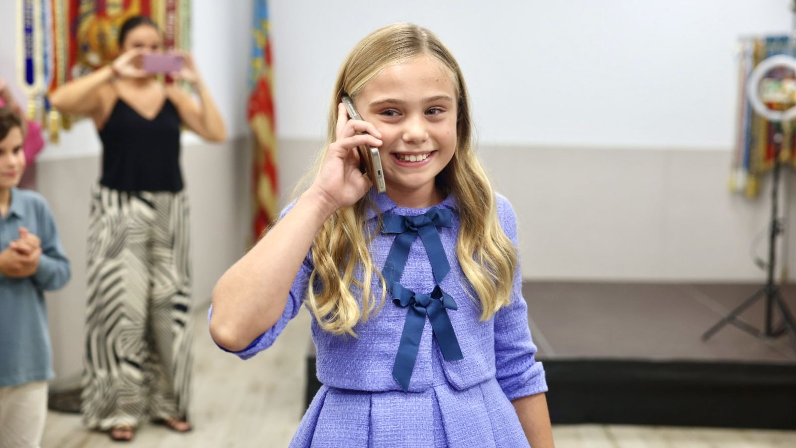 Lucía García, fallera major infantil de València 2025