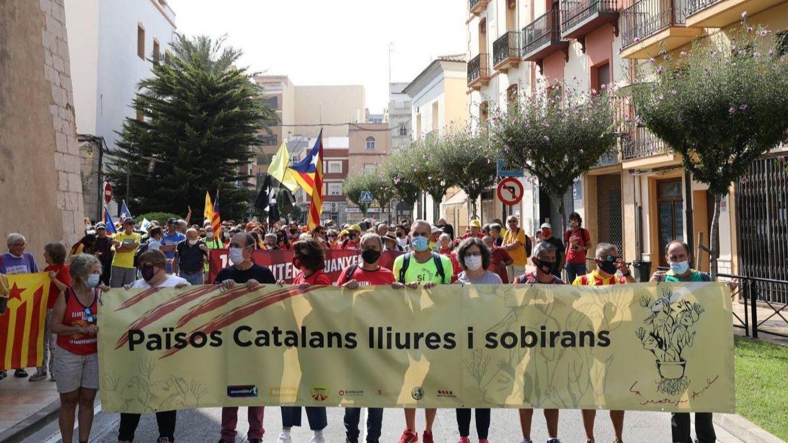 Eixida de la Marxa Centre des de Vinaròs