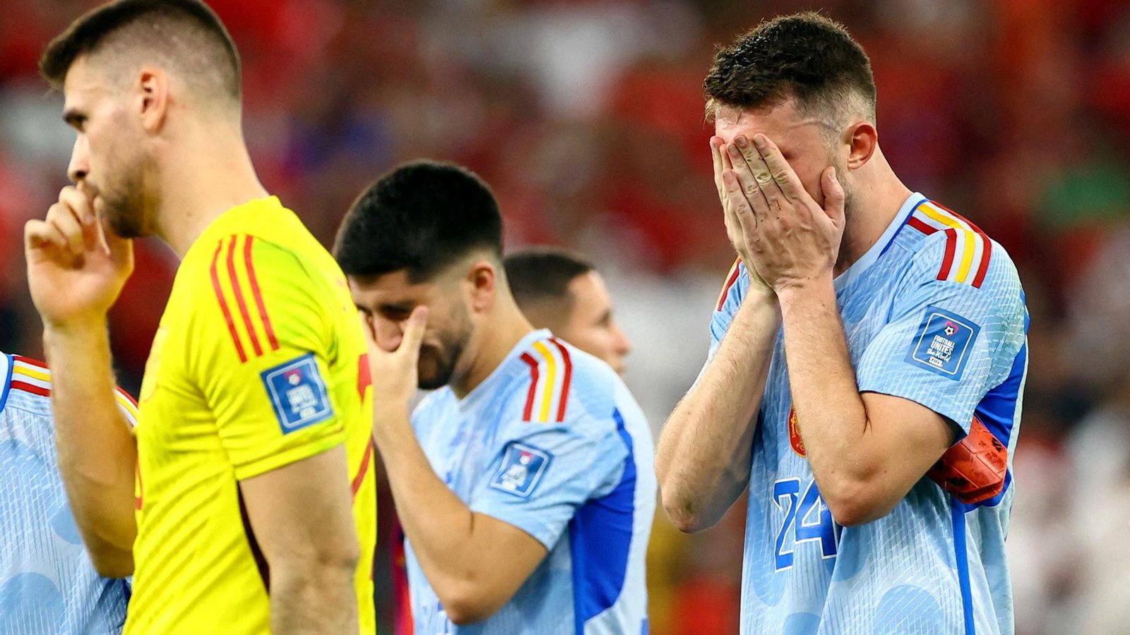 La selecció espanyola cau en la tanda de penals contra el Marroc