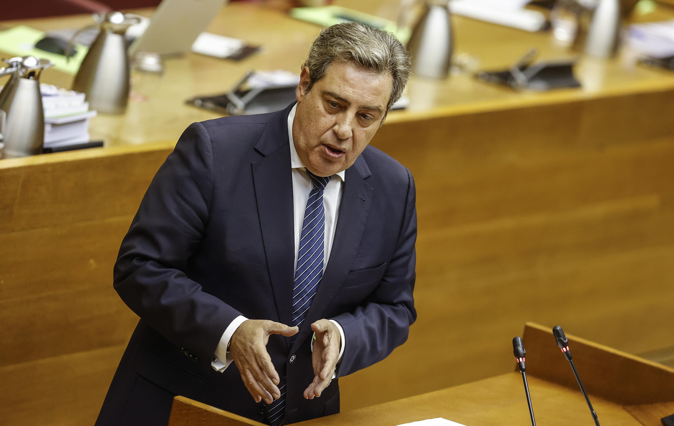El síndix de Vox en les Corts, José María Llanos El síndix de Vox a les Corts, José María Llanos