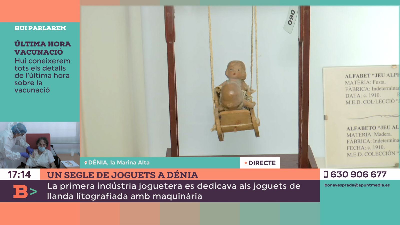 14.04.2021 | Un segle de joguets a Dénia