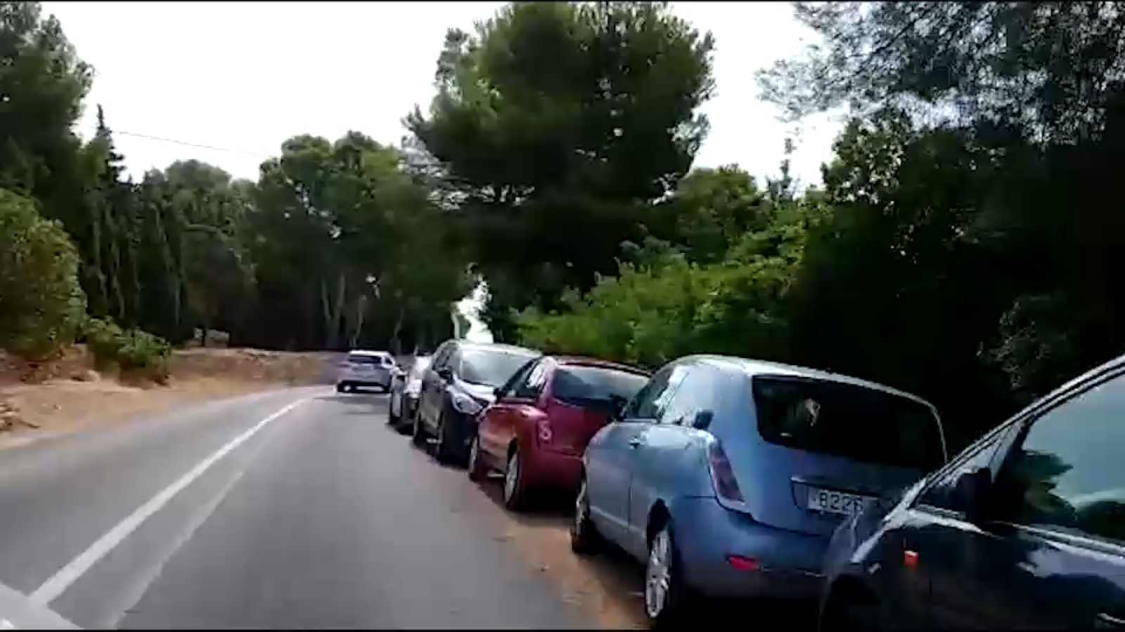 Les carreteres de Xàbia a l'estiu del 2021