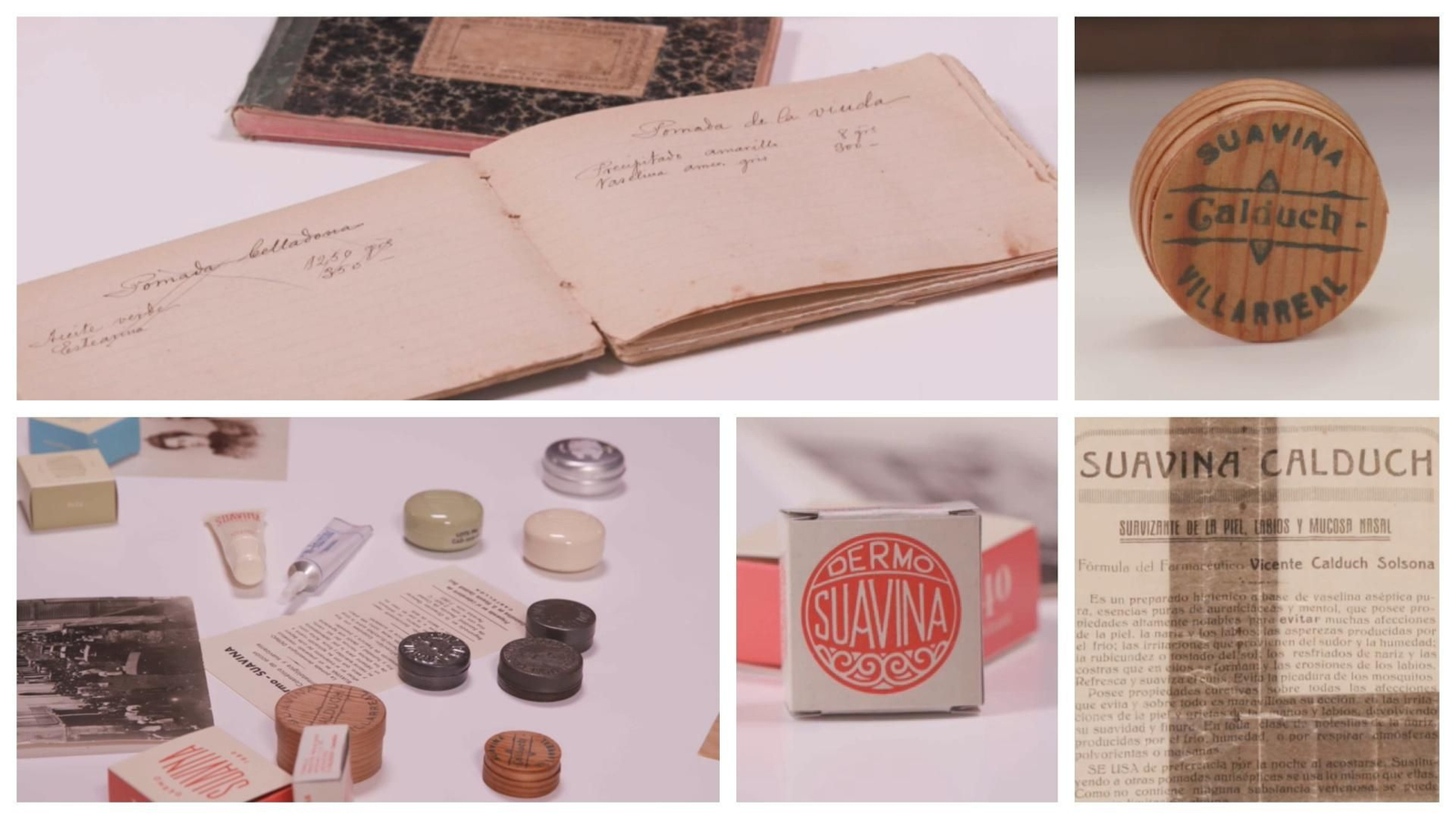 De la caixeta de fusta de 1880 a la metàlica de 1960, actualment el balsam es comercialitza en un envàs de plàstic