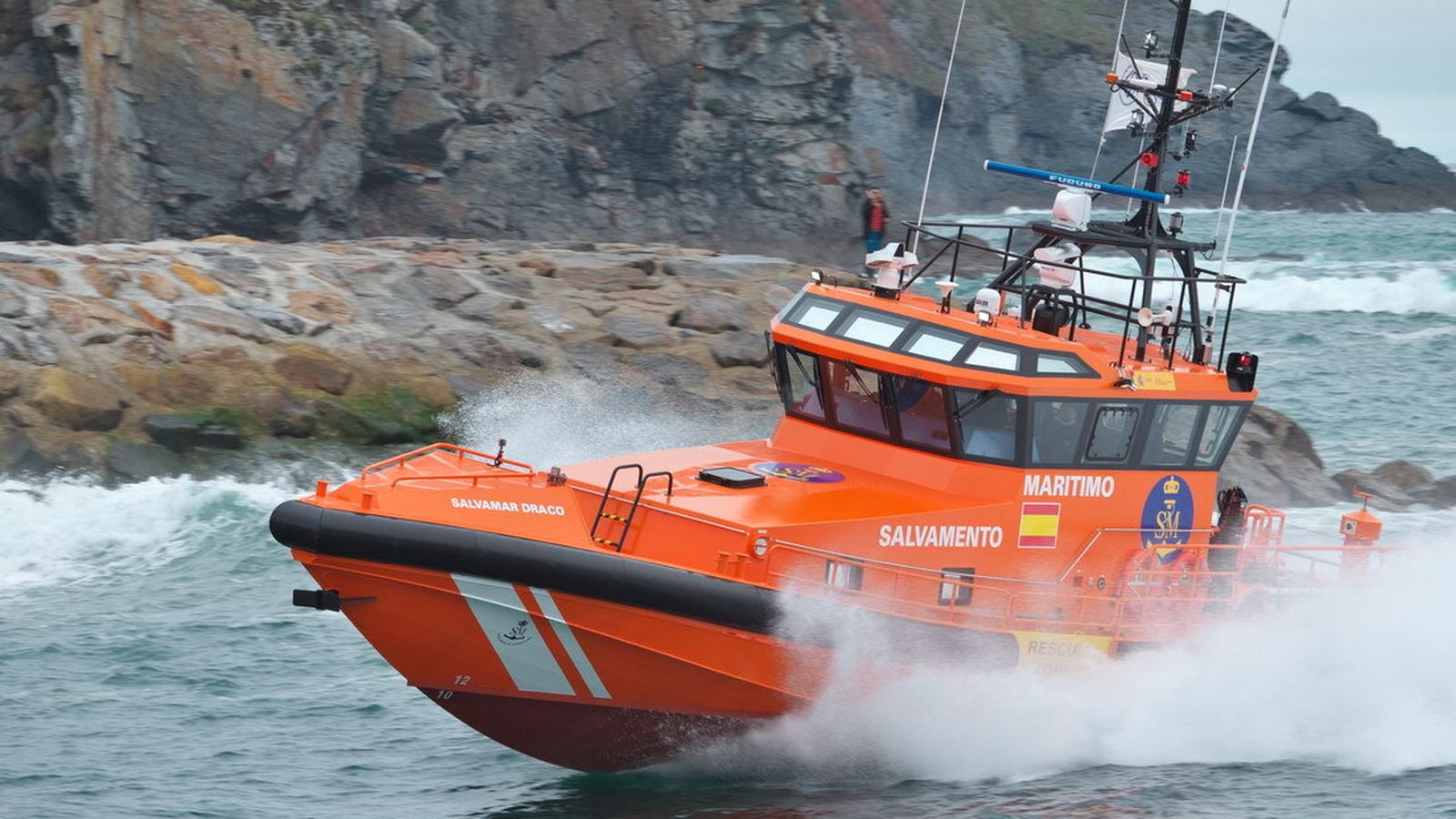Imatge d'arxiu d'una embarcació de Salvament Marítim