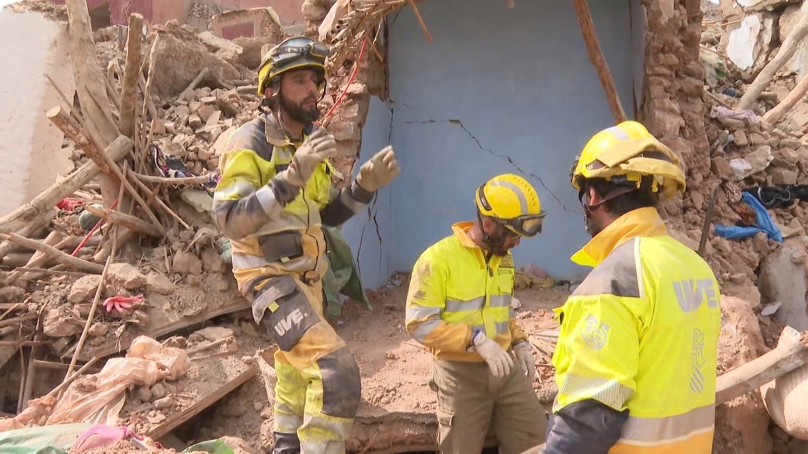 Al Marroc continuen les tasques de rescat
