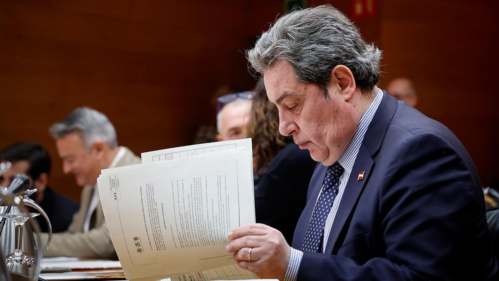 José María Llanos a les Corts