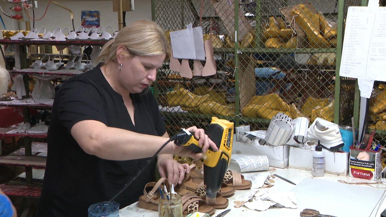 Els efectes dels aranzels també es notaran al calcer valencià