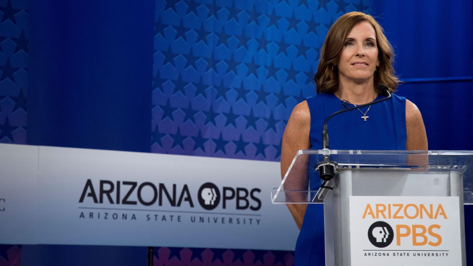 Imatge d'arxiu de la senadora republicana Martha McSally. Rick D'elia (Efe)