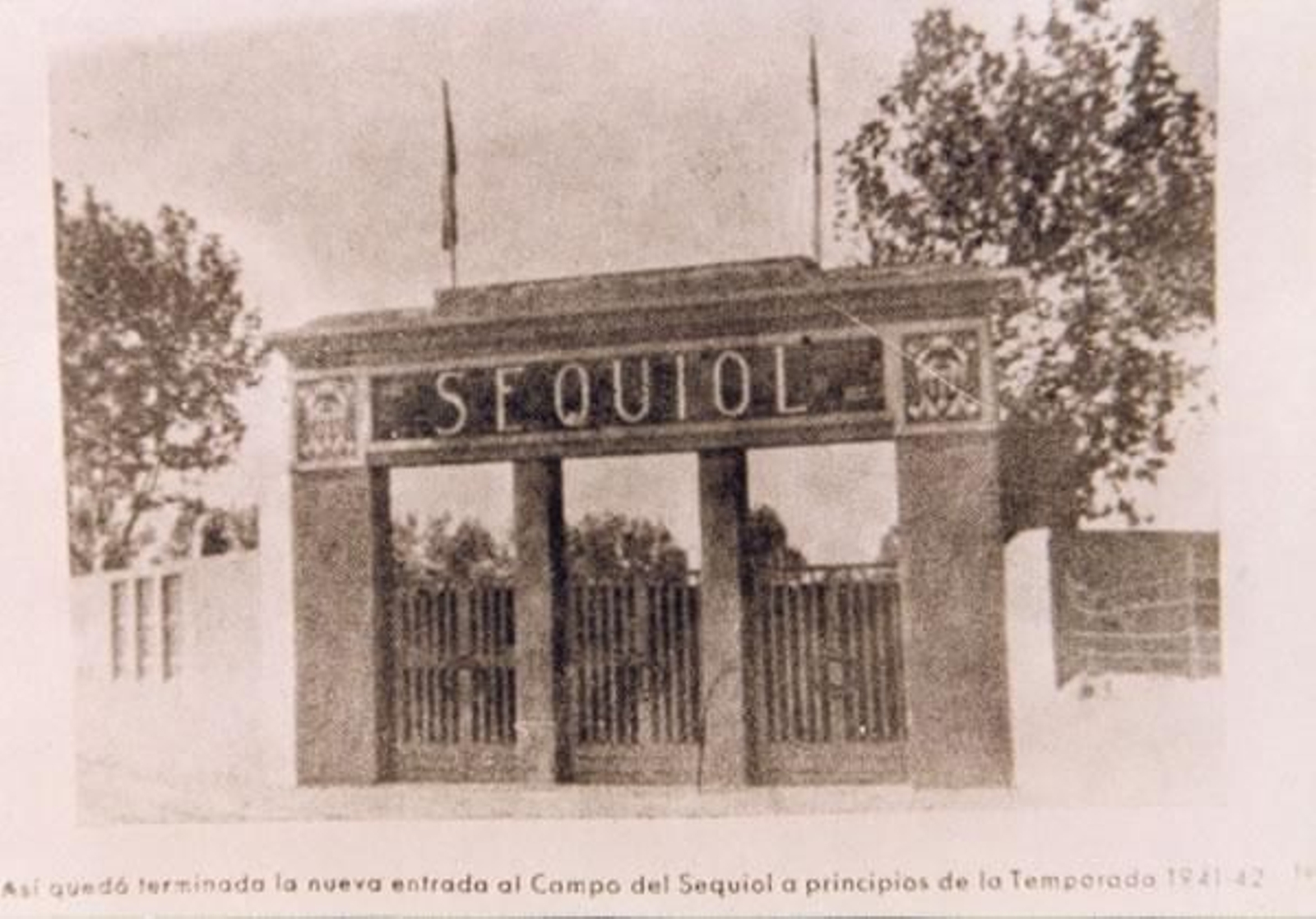 Entrada al Camp del Sequiol