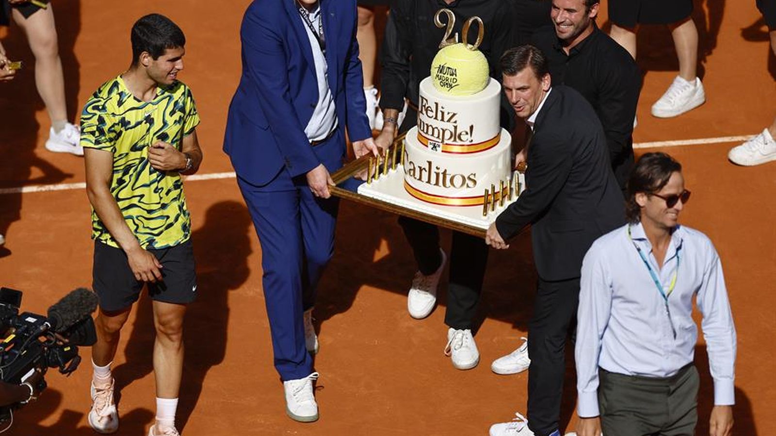 El torneig madrileny, de categoria Masters 1.000, ha felicitat Alcaraz després de la semifinal