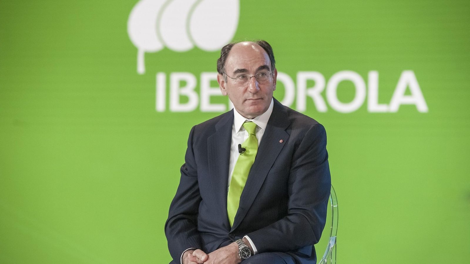 El president d'Iberdrola, Ignacio Sánchez Galán, en una imatge d'arxiu