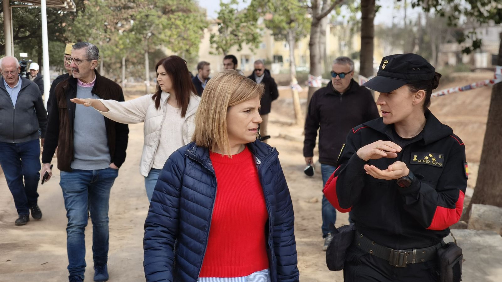 Bernabé visita les instal·lacions esportives de Paiporta