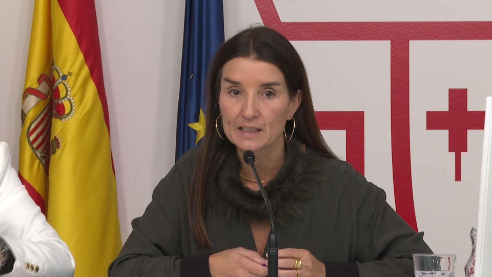 La consellera d'Hisenda, Ruth Merino, este dimarts