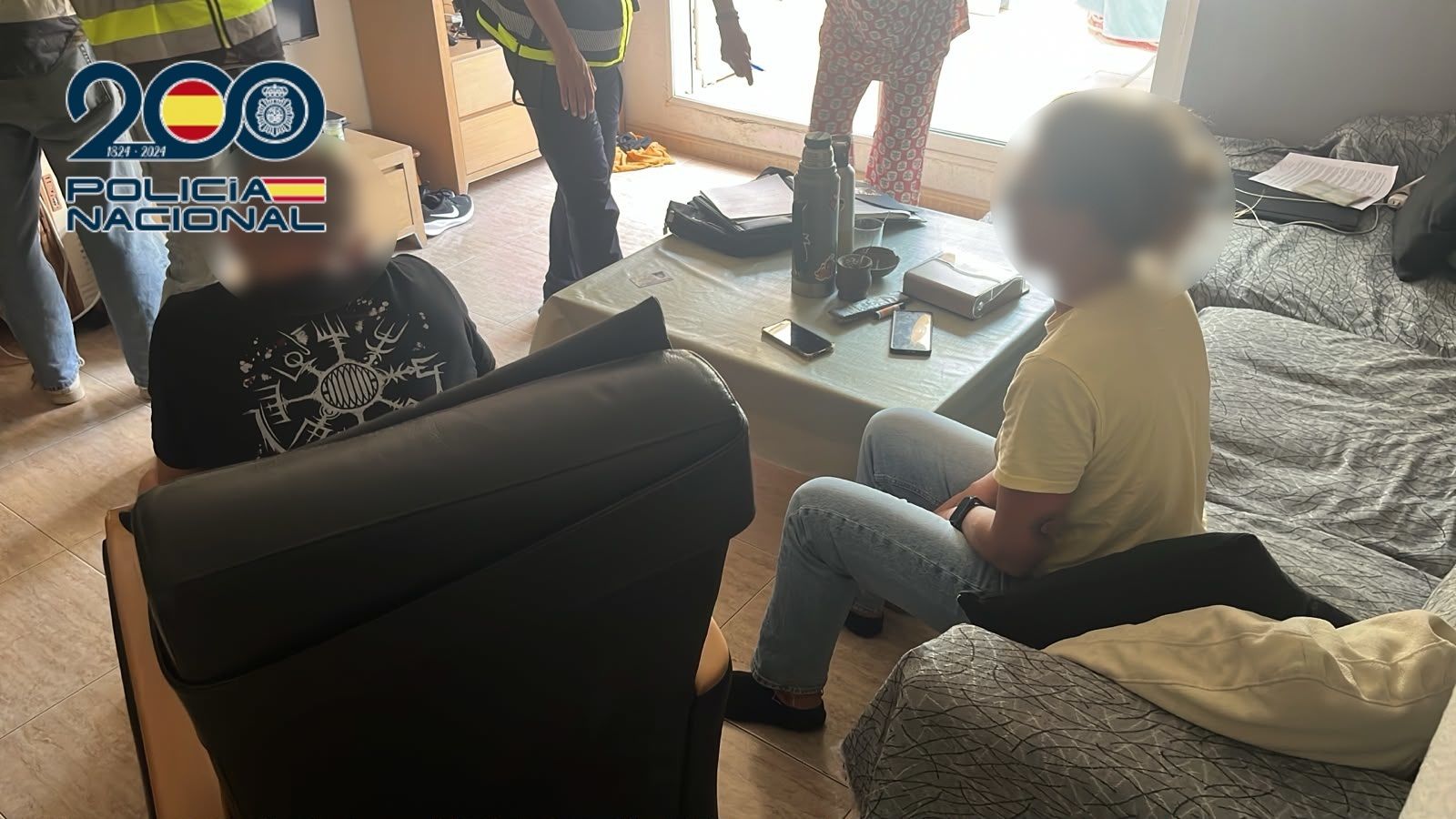 Detenció de l'acusada