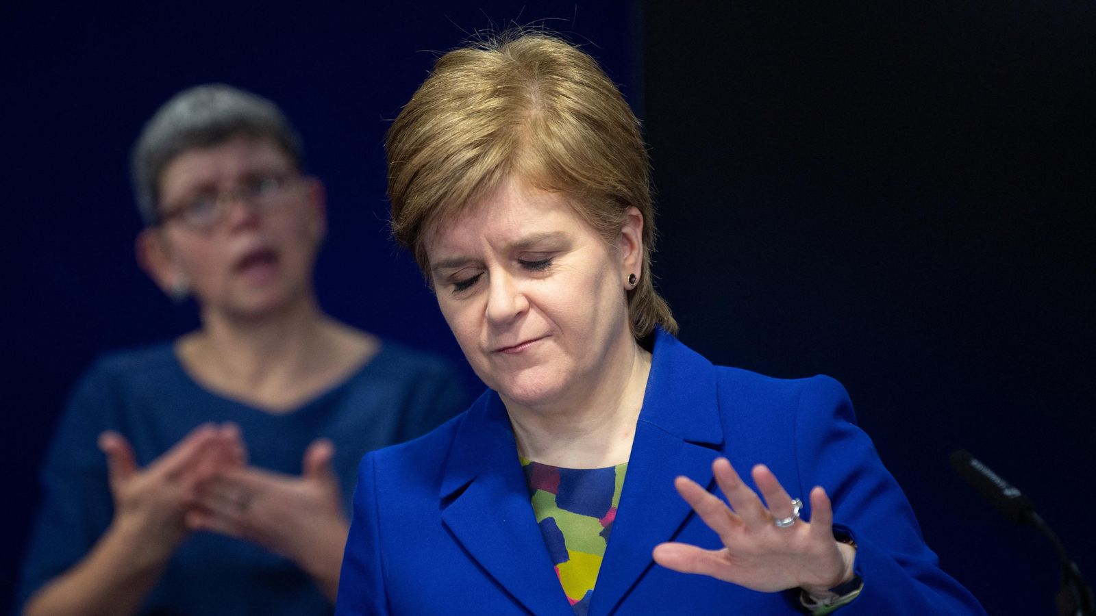 La primera ministra d'Escòcia, Nicola Sturgeon