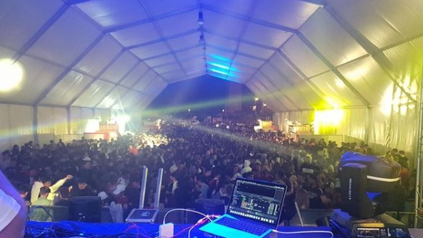 El recinte de la marxa, en una imatge d'arxiu